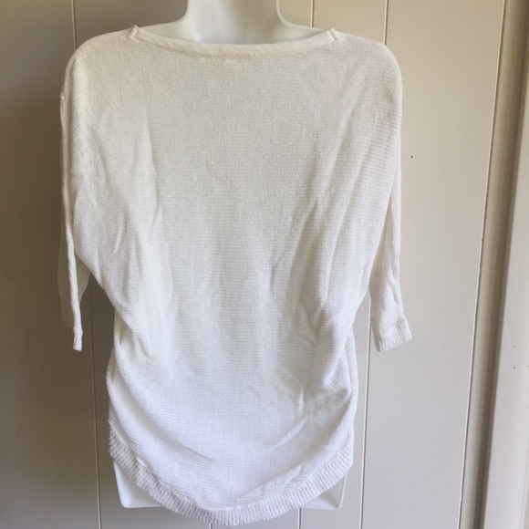 FINAL SALE - Double layer knit sweater - Picture 6 of 10